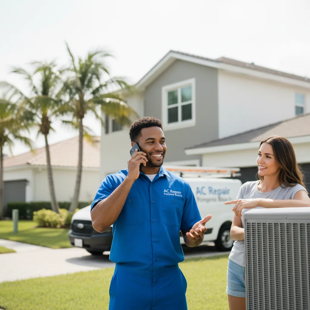 AC Repair Pompano Beach customer support in Timpson